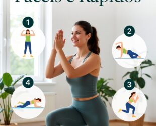7 exercícios fáceis e rápidos para melhorar a saúde e o bem-estar