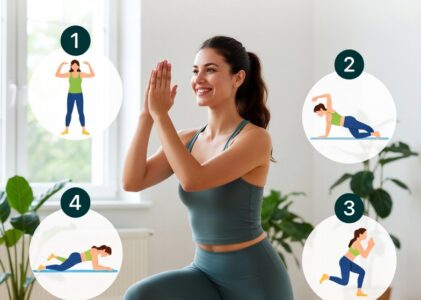 7 exercícios fáceis e rápidos para melhorar a saúde e o bem-estar