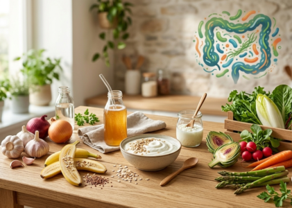 Alimentos prebióticos e probióticos: qual a diferença e como usar para melhorar a saúde intestinal