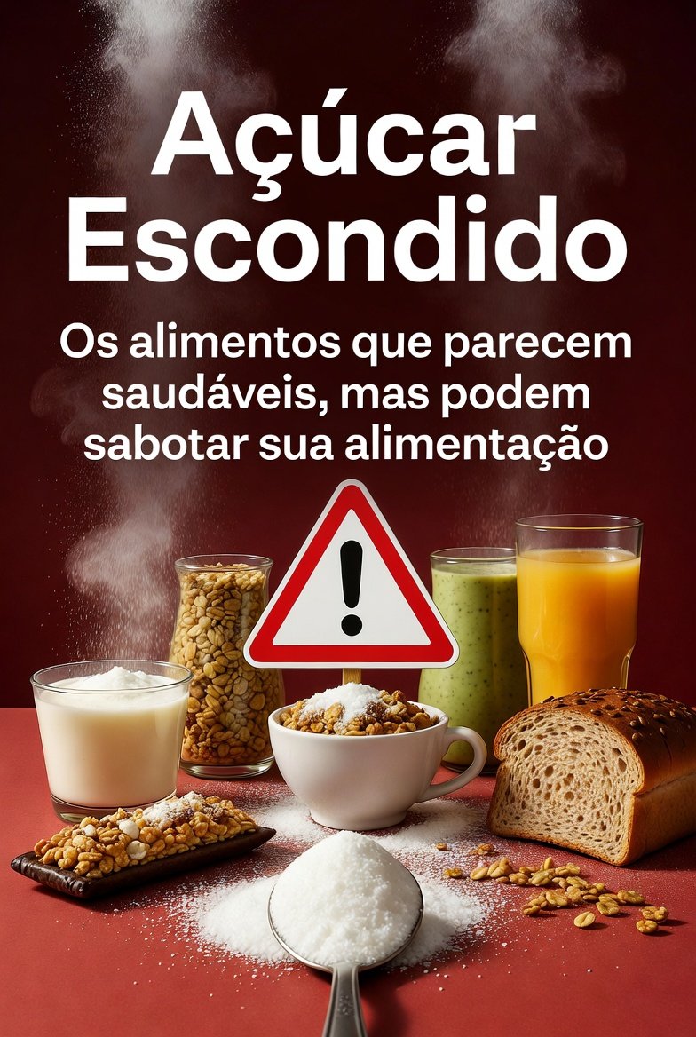 Açúcar Escondido: Os alimentos que parecem saudáveis, mas podem sabotar sua alimentação