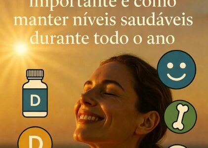 Vitamina D: por que ela é tão importante e como manter níveis saudáveis durante todo o ano