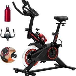 Bicicleta Ergométrica Bike Spinning para Treino em Casa e Academia, Silenciosa, Ajustável e Confortável, Ideal para Cardio e Emagrecimento – Linha Fitness Premium