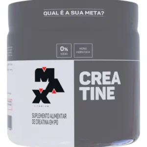 Creatina 150g Creatina Monohidratada Max Titanium Sem Sabor Alta Pureza