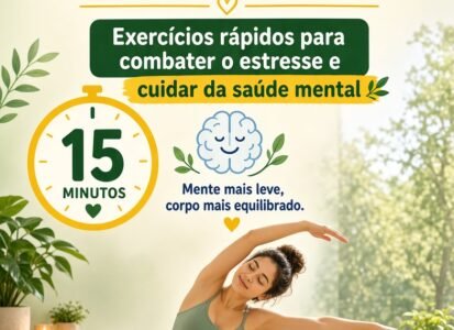 15 minutos por dia podem fazer diferença