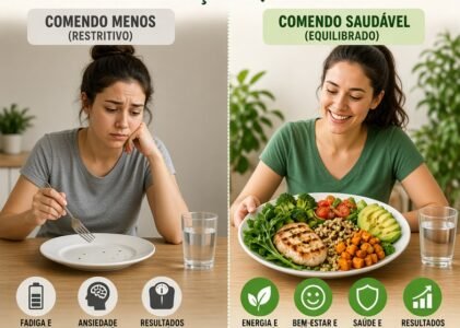 Você está comendo de forma saudável ou apenas tentando comer menos? O que realmente importa em uma alimentação equilibrada